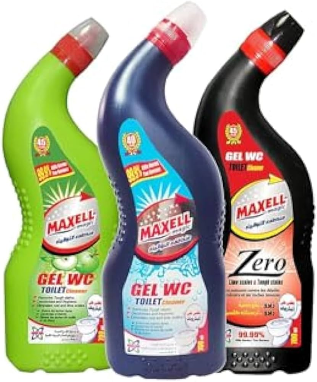 MAXEL MAGIC TOILET CLEANER LIME PROMO PACK 700ML